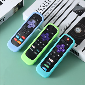 Uygulama için yeni uzaktan kumanda muhafazası TCL Roku 280 uzaktan kumanda evrensel silikon koruyucu kılıf - Product Image 3