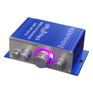 เครื่องขยายเสียงสเตอริโอในรถยนต์ขนาดเล็ก2001 HY Hi-Fi 12V 2ช่องเครื่องขยายเสียงดิจิทัลอัตโนมัติอุปกรณ์เพิ่มกำลังสัญญาณเสียงระดับ AB Class B - Product Image 4