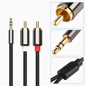 Alicate dapter 3,5mm 1 To 2 Connection able o omomputer