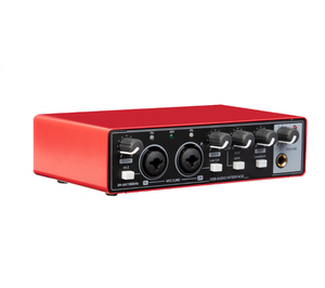 Nueva interfaz de audio profesional de 2 canales 24Bit 192Hkz y tarjeta de sonido USB para grabación en vivo - Product Image 1