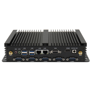 <strong>X86</strong> Fanless 2 Lan 10com Industrial Pc I5 10210U I7 10710U <strong>Embedded</strong> Mini <strong>Computer</strong> - Product Image 4
