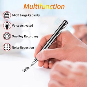 Digital Voice <strong>Recorder</strong> Voice Activated <strong>Recorder</strong> Mini Audio Recording Device for Lectures Meetings Classes USB MP3 Playback PQ140 - Product Image 2