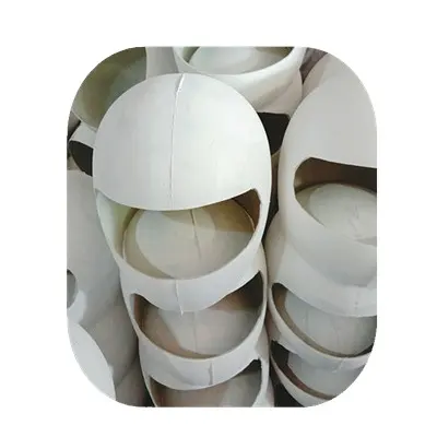 Casco de seguridad de fibra de vidrio FRP SMC, protección de cabeza de ala completa, sombrero duro para construcción Industrial