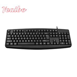 Yeabio USB con cable silencioso ordenador portátil Universal estándar de tamaño completo oficina clásico externo hogar escritorio teclado de negocios - Product Image 3