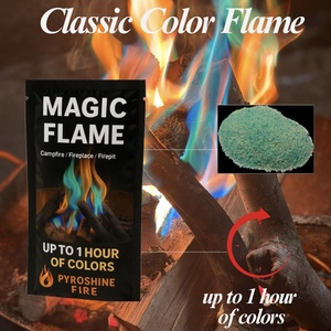 Confezione da 50 mistici fiamme arcobaleno magiche colorate per altre decorazioni per feste e accessori da campeggio - Product Image 4