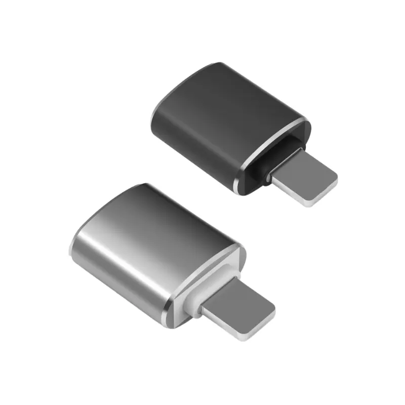 USB 3.0อะแดปเตอร์ OTG สำหรับ iPhone iOS 13การส่งข้อมูลสูงกว่าเมาส์ U ดิสก์แป้นพิมพ์ USB เป็น8ขาแปลงสำหรับ iPhone 13 iPad