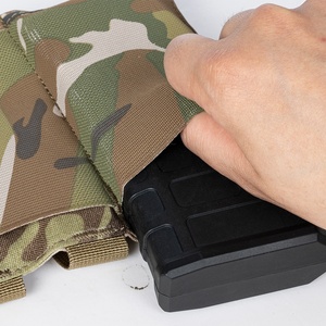 Idogear กระเป๋าแบบเปิดด้านบนกระเป๋าใส่ของแบบยืดหยุ่นสามชั้นกระเป๋านิตยสาร <span class=keywords><strong>Molle</strong></span> สำหรับ M4 5.56นิตยสาร - Product Image 5