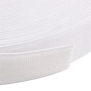 Rollo de cinta elástica de nailon de fábrica, tamaño y color personalizado, con gancho y bucle, bajo precio y sujetadores de bucle de alta calidad - Product Image 3