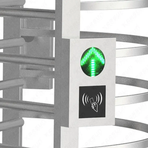 Drehkreuz Tor Gesichts erkennung Finger abdruck RFID QR-Karte Regierungs gefängnis Sicherheit Zugangs kontroll system Drehkreuz voller Höhe - Product Image 5