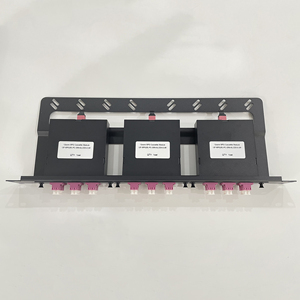 Panel de conexión de fibra óptica de montaje en rack MTP MPO de 12 24 36 puertos para centro de datos de alta densidad con módulos de casete OM4 MPO - Product Image 3
