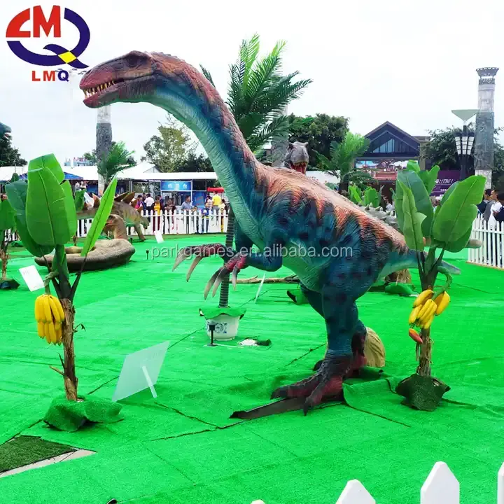 Animatronic modelo jurássico parque mecânico, dinossauro de simulação animal modelo decoração dinossaurios
