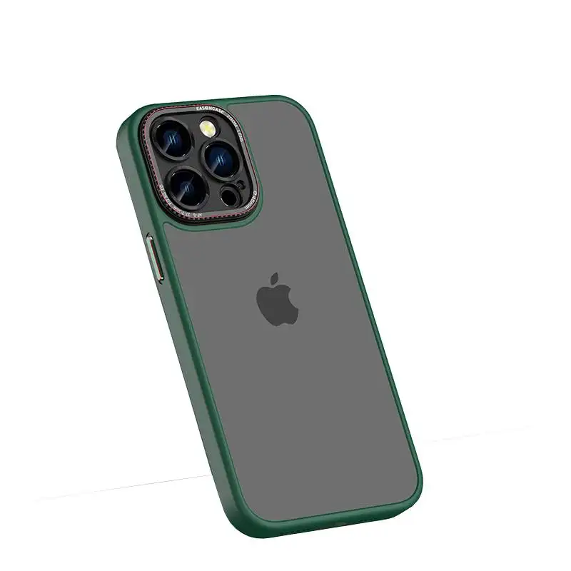 Mat her şey dahil Lens telefon kılıfı, cilt dostu hissediyorum cep telefonu kılıfı telefon kılıfı iPhone 11 12 13 14 15 PRO MAX