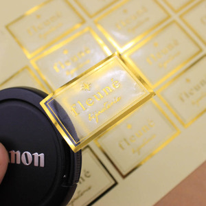 Kabartma ODM/OEM Pro Sticker 3D etkisi lüks ambalaj etiket altın gümüş yeni yapışkanlı etiket asya çıkartmalar kalıp kesim/Özelleştirilmiş