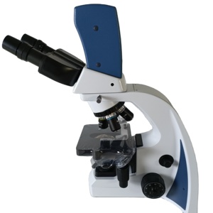 Laboratorio médico estudiante Digital óptico amplio campo ocular Alta Resolución deslizamiento binocular cabeza microscopio biológico - Product Image 1