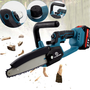 เครื่องตัดไม้เลื่อยไฟฟ้าแบบชาร์จไฟได้เลื่อยโซ่12นิ้ว - Product Image 2