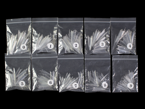 500 adet temizle uygulama ekran ince sivri ekstra uzun sivri İpuçları Nail Art düz uçlu üçgen Stiletto tırnak ipuçları - Product Image 6