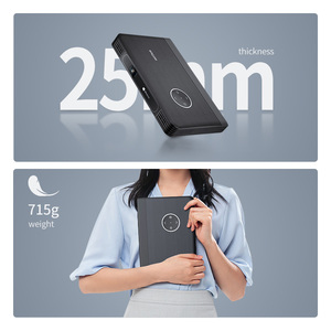 最新2024功能强大的芯片组迷你电动高效办公室128gb H2 DLP 720p发光二极管光源二合一大屏幕投影仪 - Product Image 3