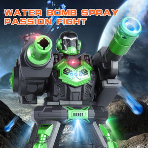 Robot de lucha de tiro con bolas de Gel Dual de batalla inteligente Rc con efecto de pulverización, robot de combate de 2,4G, juguete para regalo - Product Image 5