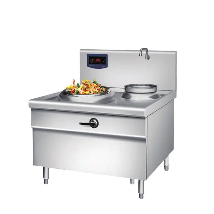 5 stelle Hotel Forniture di Attrezzature Da Cucina Commerciale Durevole In Acciaio Inox Wok Cinese