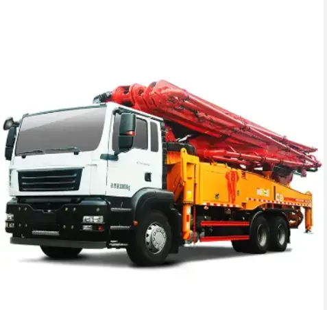 43m Construction Diesel Engine Truck-mounted Concrete Pump HB43V