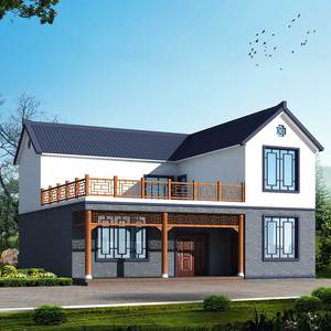 Edificio móvil prefabricado de área escénica con estructura de acero pesado de estilo chino - Product Image 2
