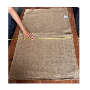 Özelleştirilmiş boyutu jüt çuval torba çuval bezi Hessian İpli Gunny çuval çanta hediye kakao fasulye torbalar için BD - Product Image 6