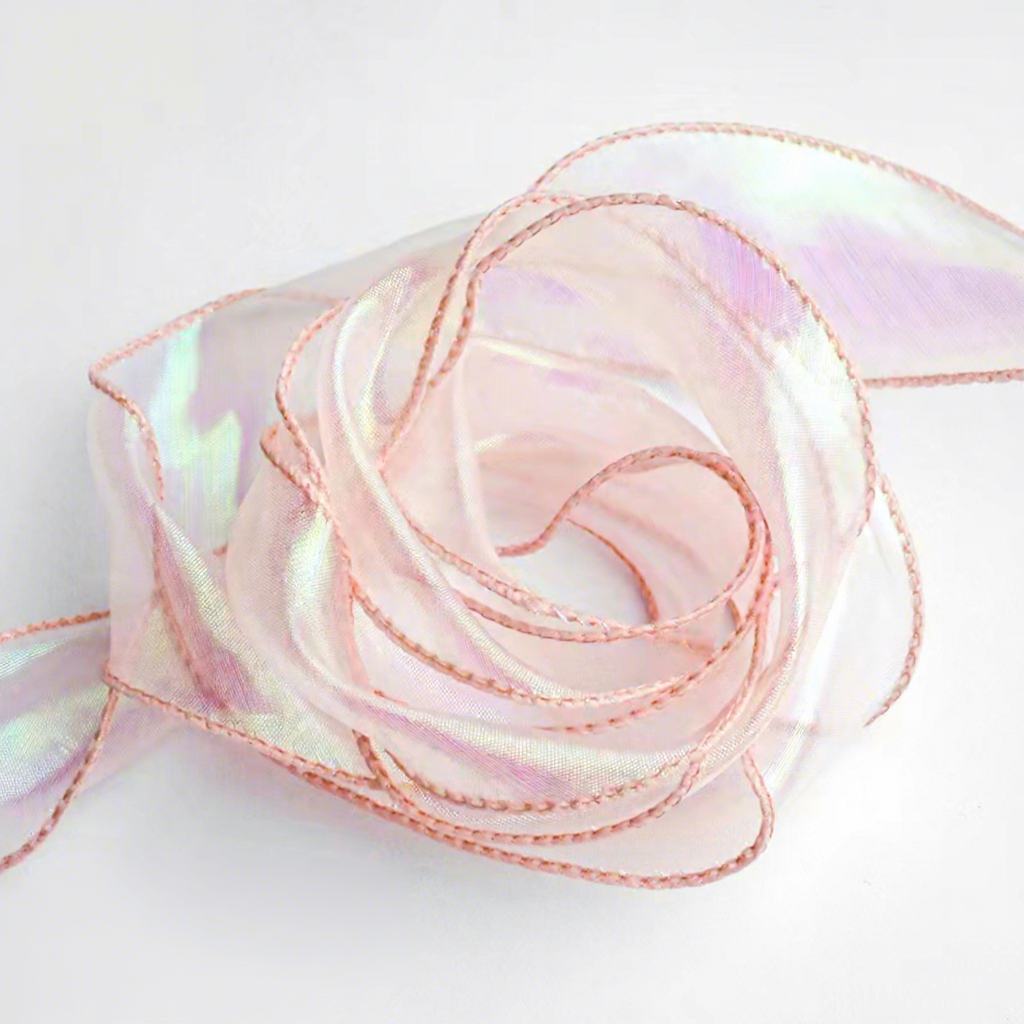Rose champagne-4 cm, 10 ans par rouleau