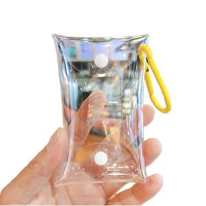 Phim Hoạt Hình Phong Cách 9*12Cm Trong Suốt <span class=keywords><strong>PVC</strong></span> Key Wallet Trường Hợp Pouch <span class=keywords><strong>Mini</strong></span> Keychain Xe Đồng Xu Ví Son Bóng Tai Nghe Lưu Trữ Túi Cho Phụ Nữ - Product Image 1