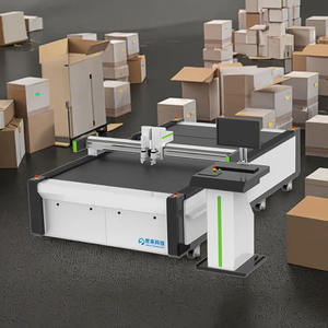 Automatic Digital Cutter Corrugated Paper Honeycomb Cardboard KT Board Vinyl Sticker PVC <strong>CNC</strong> Carton Cutting Machine With CE - Product Image 3