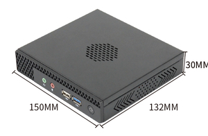 Sharerdp económico portátil Celeron N4000 Core Miro Micro PC Dual Pos sistema 12V brazo barato Mini ordenador Linux caso Mini PC - Product Image 2