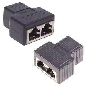 Conector adaptador RJ45 Convertidor de conector acoplador de red para cable de extensión hembra a hembra - Product Image 6