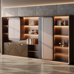 Mobília moderna luxuosa L-dada forma do escritório executivo, mesa de escritório, grupo da cadeira da mesa do escritório, projeto moderno, mesa do escritório do chefe - Product Image 5