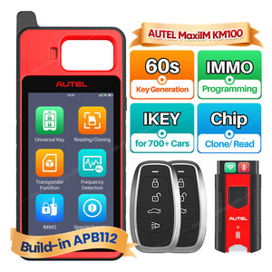 Autel MaxiIM KM100 X altare KM100X chiave di programmazione macchina per tutte le auto lettore di codice iphey programmatore copia strumenti diagnostici del veicolo
