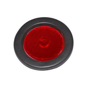 2-1/2&quot;Round <strong>LED</strong> Marker and Clearance W/ Reflex Reflector Waterpoof <strong>12</strong> <strong>Volts</strong> Light - Product Image 2