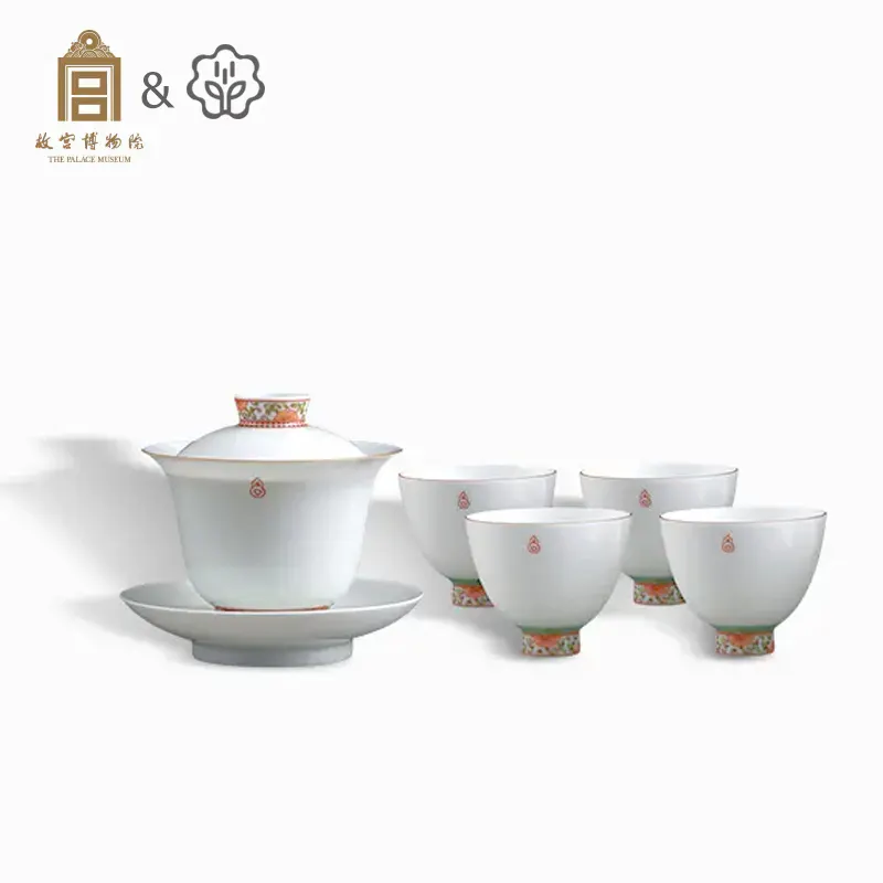 Palace Museum "Ji" word Tea Set China Forbidden City High-end Tea Set