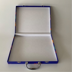 Cute Design Children Playing Game Suitcase <strong>Toy</strong> Packaging <strong>Box</strong> with Gold Handle for Kids - Product Image 4