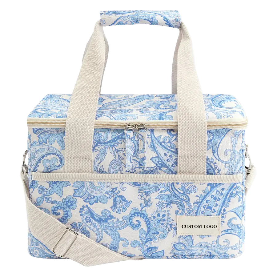 Özelleştirilmiş boyutu renk Logo OEM Premium soğutucu kutu için çok tarzı toptan taşınabilir yalıtımlı piknik soğutucu çanta plaj seyahat