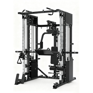 वजन स्टैक्स के साथ एक वाणिज्यिक होम जिम स्मिथ मशीन में अंतिम सभी ताकत प्रशिक्षण फिटनेस प्रणाली - Product Image 2