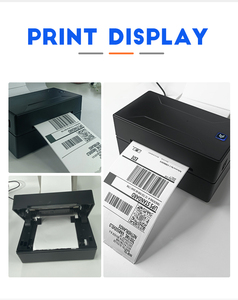 Fabrika stok 110mm Mini termal yazıcı Inkless 4x6 e-ticaret irsaliye etiket ayarlanabilir yazıcı ile 203dpi çözünürlük - Product Image 5