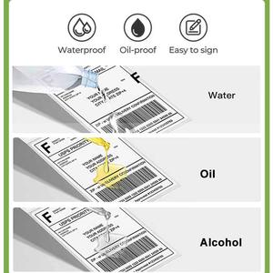 Hình Dạng Tùy Chỉnh PVC Dính Sticker Tamper-Proof Theo Dõi An Ninh Tag Đồ Trang Sức 500Pcs/Cuộn Có thể In Đồ Trang Sức Mã Vạch Nhãn - Product Image 3