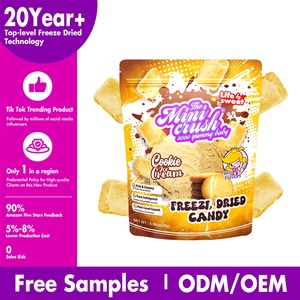 Minicrush mới đóng băng khô kẹo kem trái cây có hương vị cookie trong bao bì túi - Product Image 5