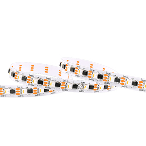 UCS8904 Светодиодная лента DC5V 60 светодиодов/м красочный адресуемый декоративный свет индивидуально Адресуемая Светодиодная лента внешняя 8904 RGBW