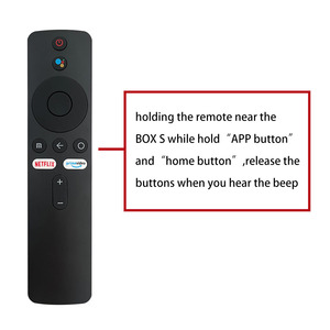 Yüksek kaliteli Android TV kutusu ses uzaktan kumanda XMRM-00A kutusu S 4K Google yardımcısı ile Netflix başbakan Video - Product Image 6