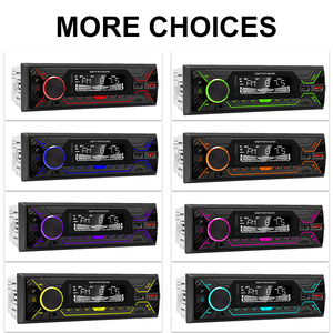 12V 1 Din araba Mp3 çalar kablosuz BT/SD/AUX/LCD/7388/ISO/Fast hızlı şarj USB FM verici RDS ses Mp3 çalar - Product Image 2