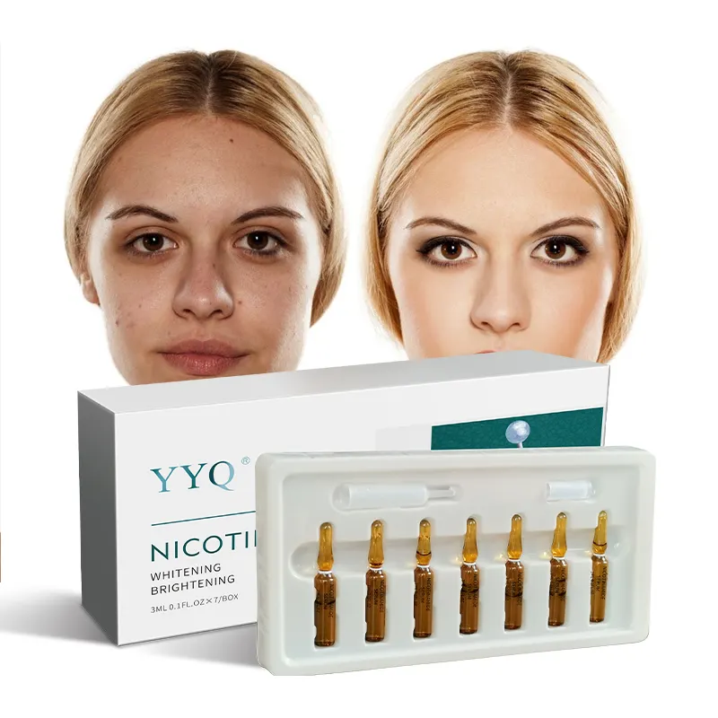 OEM/ODM cuidado de la piel Etiqueta Privada blanqueamiento personalizado brillo vitamina C suero facial ampolla niacinamida cuidado de la piel suero facial