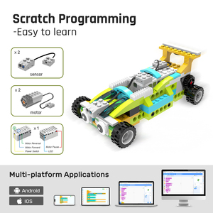 Комплекты для робототехники Makerzoid Wedo2.0 умное Программирование 200 в 1 Обучающий набор роботов-роботов премиум класса - Product Image 4