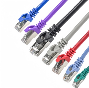 Yüksek kaliteli Ethernet kablosu cat5e cat6 c6a UTP 0.5-30M mavi viraj duyarsız katı telli yama kablosu cat6 lan yama kablosu - Product Image 6