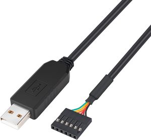 FTDI USB TTL seri adaptör 3.3V hata ayıklama kablo 6 Pin dişi soket başlık UART IC Wins rl çip kazanır için 11 10 8 7 Linux MAC - Product Image 2