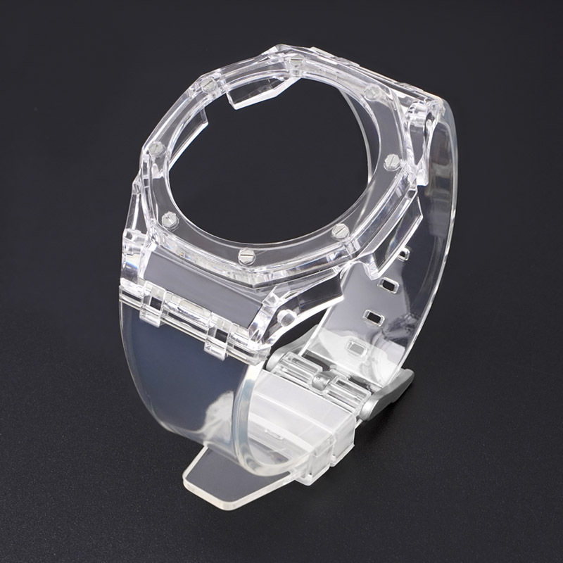 Boîtier transparent - Bracelet transparent avec outils