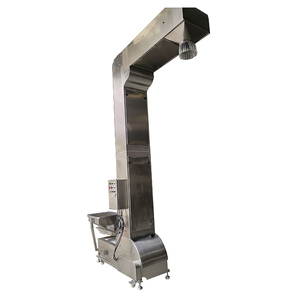 Elevatore a tazze di tipo Z per prodotti automatici della linea di assemblaggio di materiale alimentare in polvere a Pellet